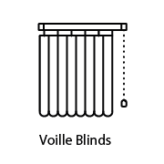 Voile Blinds Diagram